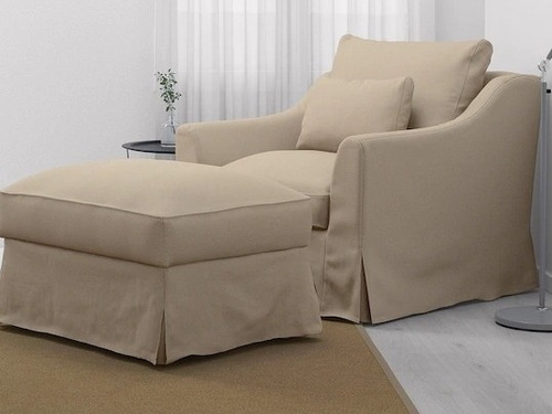 Sillón+ Camastro Funda De Tussor Mullidos Modelo Tránsit  