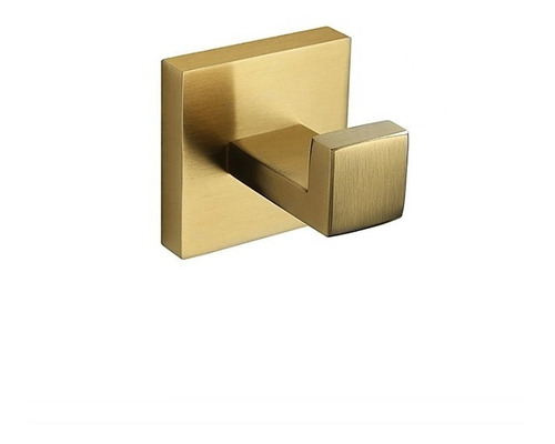 Cabide Gancho Banheiro Dourado Gold Luxo Premium Escovado
