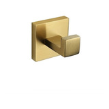 Cabide Gancho Banheiro Dourado Gold Luxo Premium Escovado