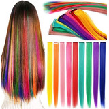 Mechas Tic Tac Colorida 10 Und./ Fibra Japonesa 55cm +brinde