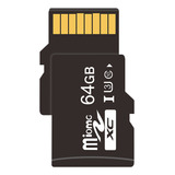 Tarjeta Memoria Con Adaptor Sd 64g Alta Velocidad Transmitir