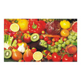 Adesivo De Parede Decoração Cozinha Comida Fruta Verdura J07 Cor Colorido