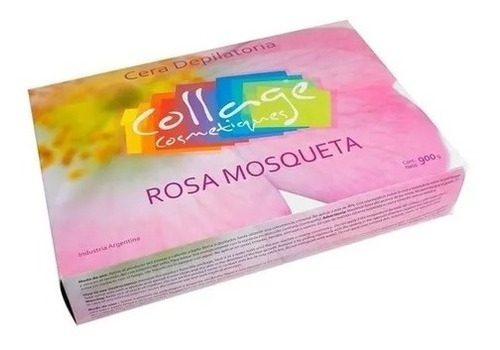 Cera Depilatoria Collage Rosa Mosqueta 900gr