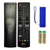 Control Original Para LG Smart Tv Akb75675304 + Funda + Pila
