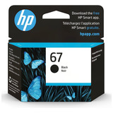 Hp 67 El Cartucho De Tinta Negra Funciona Con Hp Deskjet34