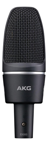 Microfone Akg C3000 Condensador Cardioide Cor Preto