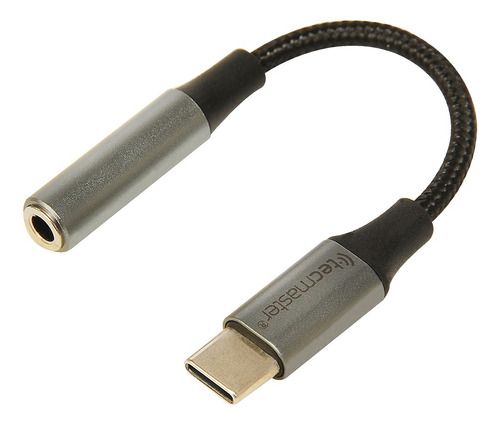 Adaptador De Audífono Tipo-c A Audio Jack 3.5 Mm Tecmaster