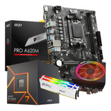 Combo Actualización Pc Gamer Amd Ryzen 7 7700 16gb Ddr5 A620