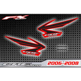 Calcos Simil Original Honda Crf 450/250 2006-2008 Fxcalcos