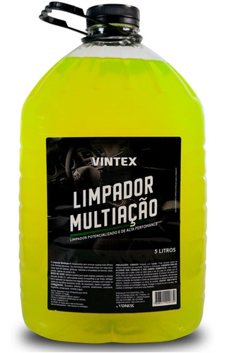 Limpador Multiação Vonixx 5l Apc Para Limpeza Interna Autos