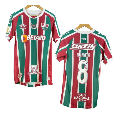 Camisa Fluminense Umbro 2022 Brasileirão Nonato 