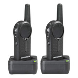 2 Paquete De Radios De Walkie Talkie De Motorola Dlr1060