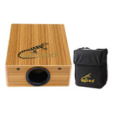 Gecko Caja De Cajon De Viaje, Caja De Percusion De Madera, C