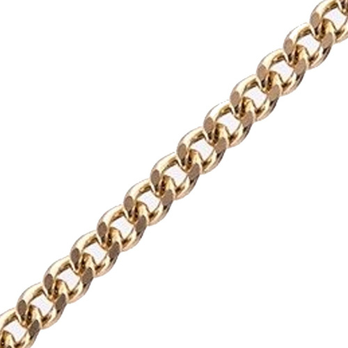 Cadena De Oro 18k Groumet 1,8 Gr 50cm Hilo 0,25