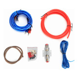 Kit Instalacion Cable Rca Amplificador Audio Auto 10ga