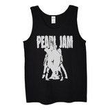 Polera Musculosa Pearl Jam Ten Stencil Rock Abominatron