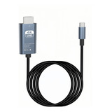 Cable Adaptador Usb Tipo C A Hdmi 4k 30hz De 2m