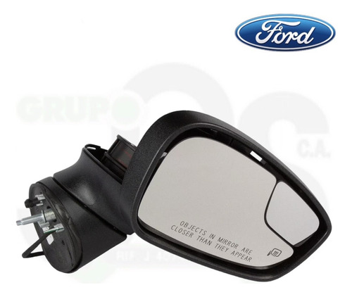 Retrovisor Rh Ford Fiesta Titanium Se 2013-up Original Foto 4