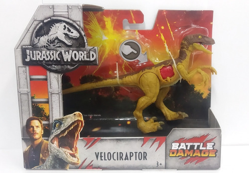 Jurassic World Velociraptor Battle Damage