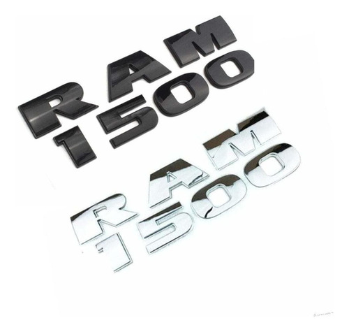 Emblema Insignia Letras Dodge Ram 1500 Para Puerta Foto 6