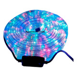 Manguera Led De 20 Mts Multicolor 8 Secuencias 220volt