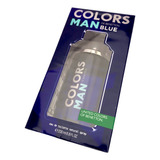 Benetton Colors Man Blue 200 Ml - mL a $970