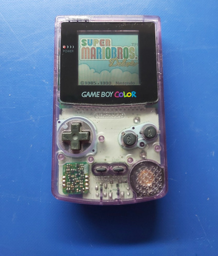 Nintendo Game Boy Color Cgb-001 Standard Cor  Atomic Purple