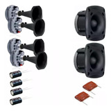 Kit 4 Driver Selenium Jbl D250x + 2 Tweeter St200