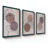 Quadro Decorativo Bonito Planta Moldura 60x40 Sala