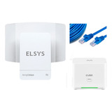 Elsys Kit Amplimax Fit Internet Rural + Roteador + Cabo