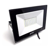 Reflector Led Baw Rl8005-50 50w Con Luz Blanco Frío Y Carcasa Negro 220v