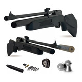 Rifle Aire Comprimido Fox Pcp Pr900 Negro Polímero 5,5 Kit