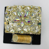 Arras Boda Chapa Oro/plata Cristal Perla