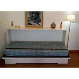 Cama Rebatible Horizontal 1 Plaza - Excelente Calidad!!!!!!!