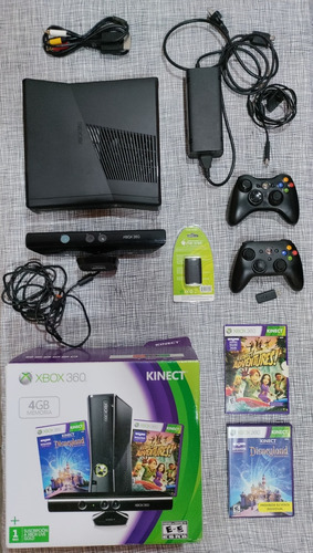Xbox 360 Rgh  Aurora + Kinect + 2 Joysticks