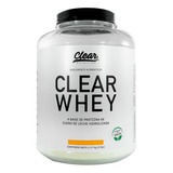 Clear Whey Proteina De Suero De Leche 5 Lbs 65 Servs Sabor Vainilla Cremosa