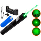 Puntero Laser Verde Potente + Bateria Cargador Punto Lluvia