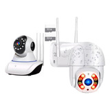 Combo Camara 3 Antenas Interior + Ptz Exterior + 2 Sd 32gb