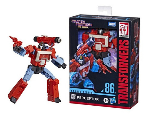 Transformers Studio Series Figura Perceptor Clase De Lujo 8+