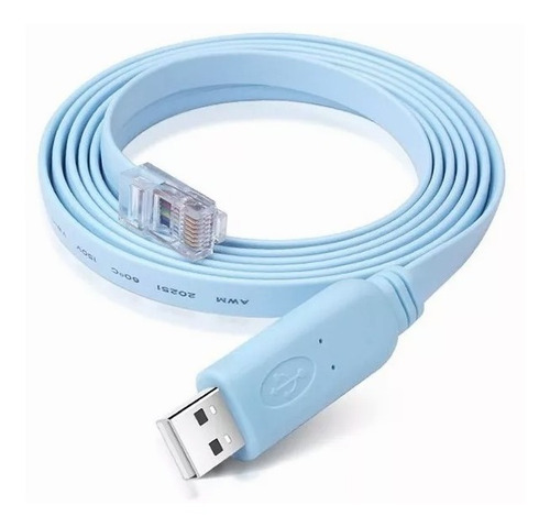 Cable Consola Cisco Usb Rj45, Se Conecta Directamente A Usb