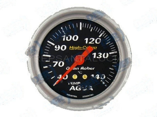 Reloj Temperatura Agua H Comp. Fondo Negro 40-140 2mt D67mm