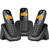 Kit Com 1 Telefone Sem Fio Intelbras Ts 3113 + 2 Ramais 