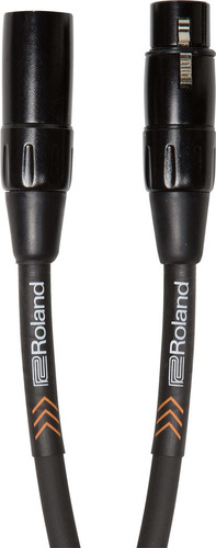 Cable Serie Black Mic Low Imp Xlr M - Xlr H 1m Roland Rmc-b3