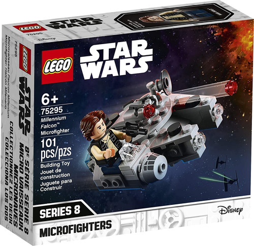 Lego Star Wars - Microfighter: Halcón Milenario (75295) Cantidad De Piezas 101