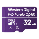 Cartão De Memória 32 Gb Micro Sd Wd Purple Intelbras