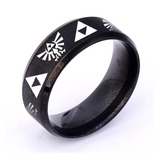 Anillo Zelda Metalico Negro | The Legend Of Zelda