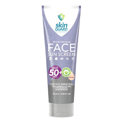 Protector Solar Facial Mineral C\u002Ftinte Fps50+ Oxizinc Y Aloe | MercadoLibre