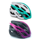 Capacete Absolute Bike Feminino Luna Flash Led Sinalizador