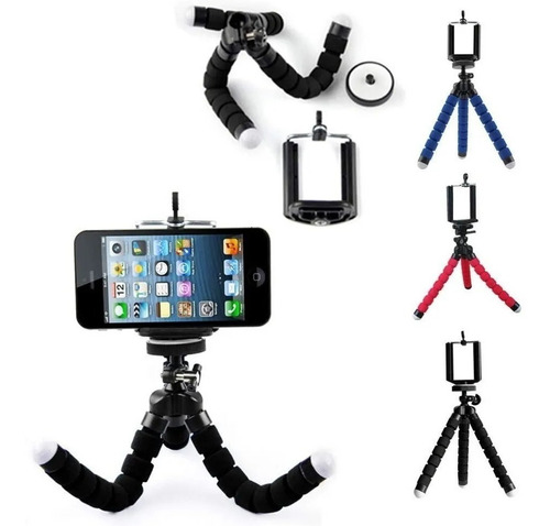 Tripie Flexible Soporte Universal Base Para Celular, Cámara 