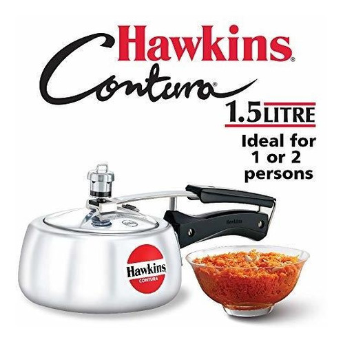 Hawkins Hc15 Contura 1,5 Litros Olla De Presión, Pequeño, De